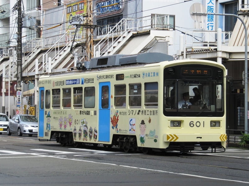 阪堺電車 側面用「ワンマンカー」サボ 阪堺電車 側面用「ワンマンカー」サボ
